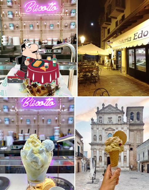 Cialde al Gelateria Artigianale Edo