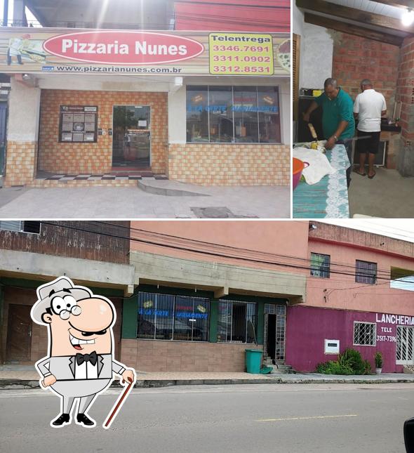 O exterior do PIZZARIA NUNES DELIVERY & PEGUE E LEVE