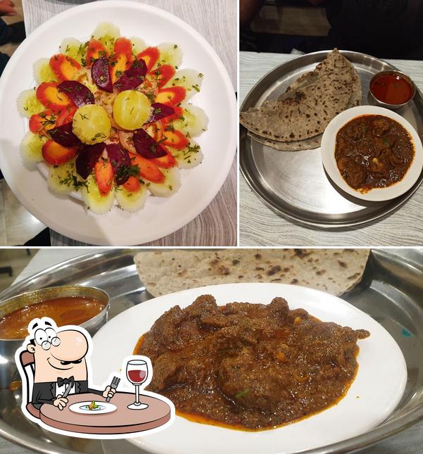 Meals at Shivanand Lodging and Samadhan Khanawal