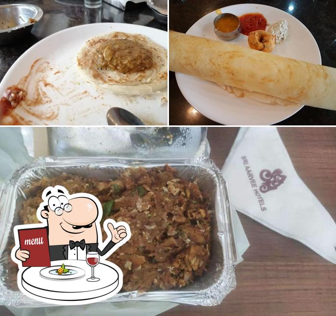 Meals at SRI AARVEE HOTEL
