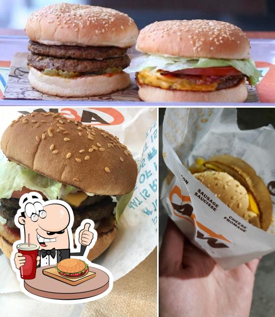 Essayez un hamburger à A&W Canada