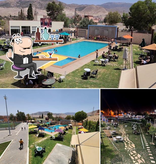 Abha Parc : Café, Restaurant & Piscine