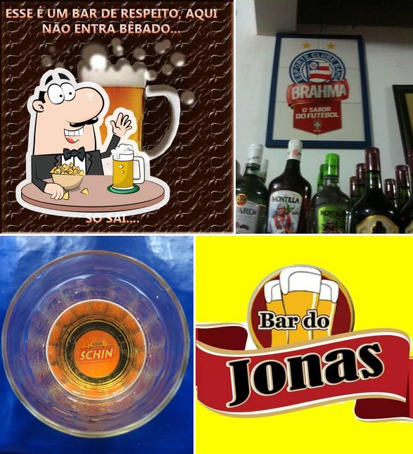 Bar do Jonas offerece uma variedade de cervejas