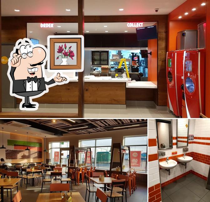 Burger King, Gateway in Reading Restaurant menu and reviews