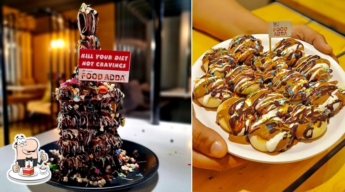 Food Adda provides a range of sweet dishes