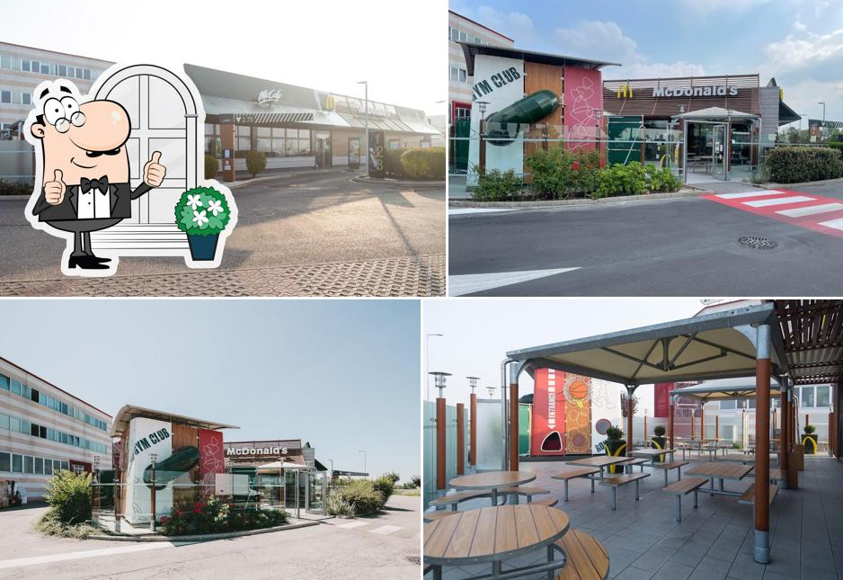 Gli esterni di McDonald's Mirandola