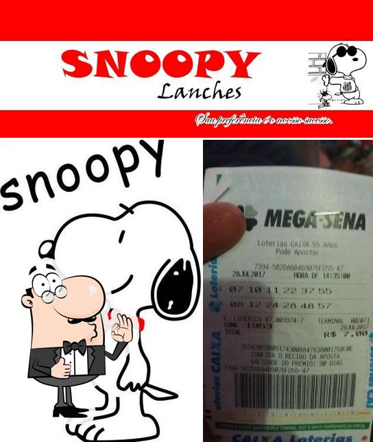 Aquí tienes una imagen de Snoopy Lanches