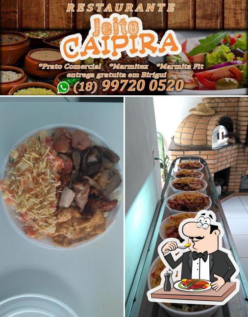 Comida em Restaurante Jeito Caipira