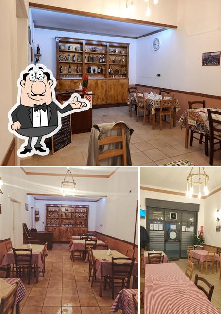 Gli interni di Trattoria Tipica - La Comarca