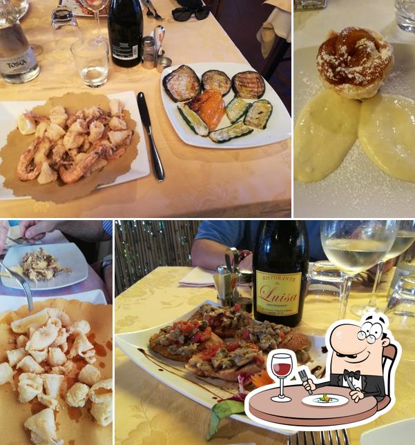 Cibo al Ristorante Da Luisa