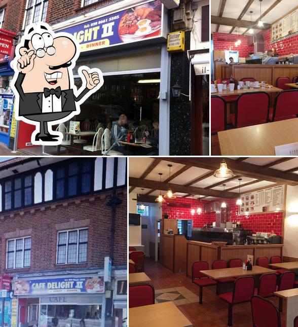 Cafe Delight II, 5 Station Parade in London Restaurant menu and reviews