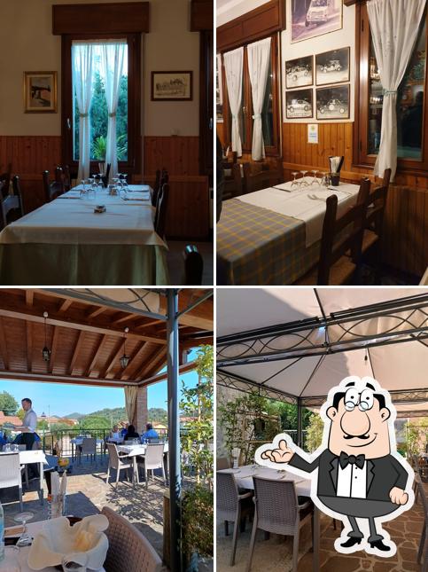 Gli interni di Trattoria Da Mario
