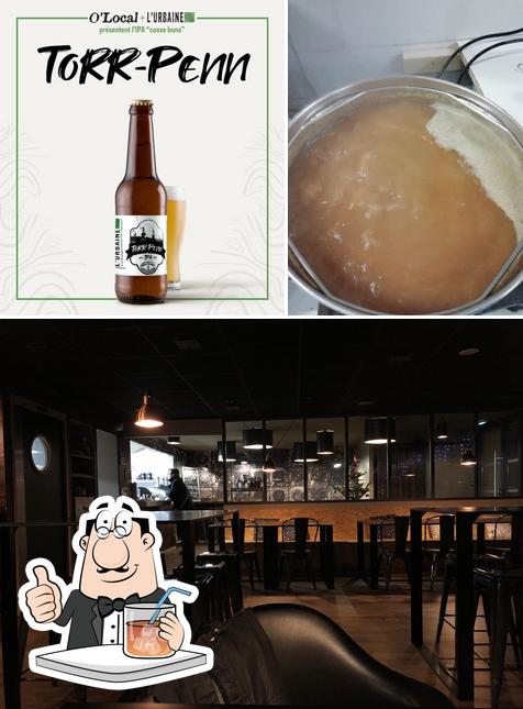 Vérifiez l’image indiquant la boire et comptoir de bar concernant O'Local Restaurant