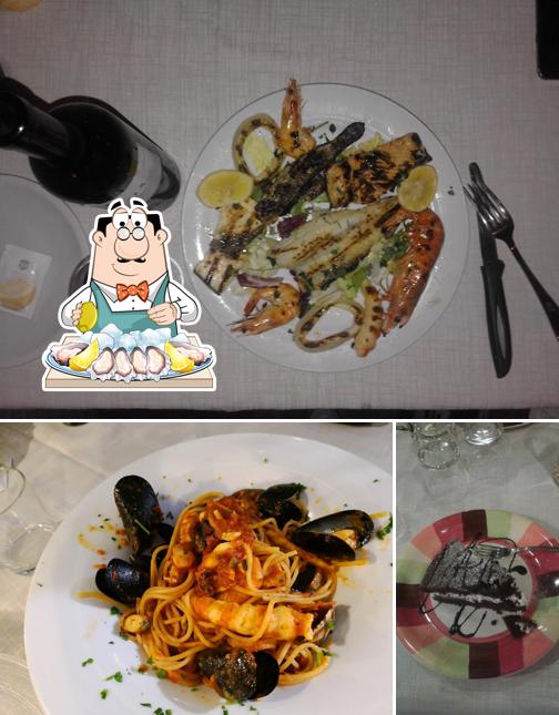 Ordina la cucina di mare a Pizzeria Ristorante Marechiaro