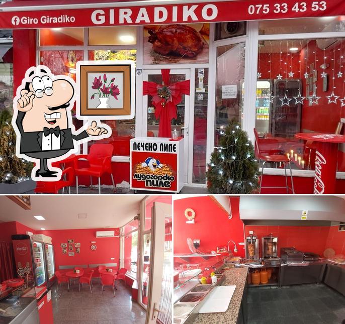 El interior de Giradiko