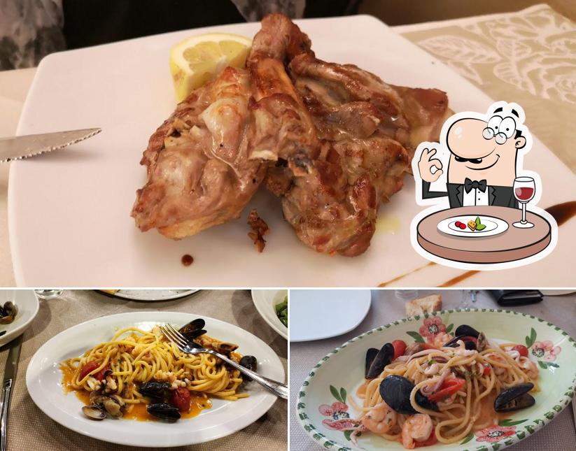 Spaghetti al Ristorante Pizzeria Conca del Faro
