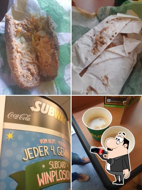 La photo de la boire et nourriture de Subway’s