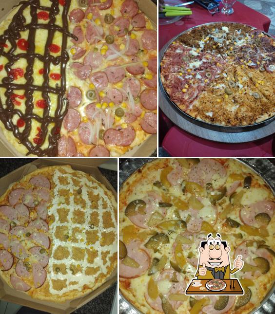 Consiga diferentes estilos de pizza