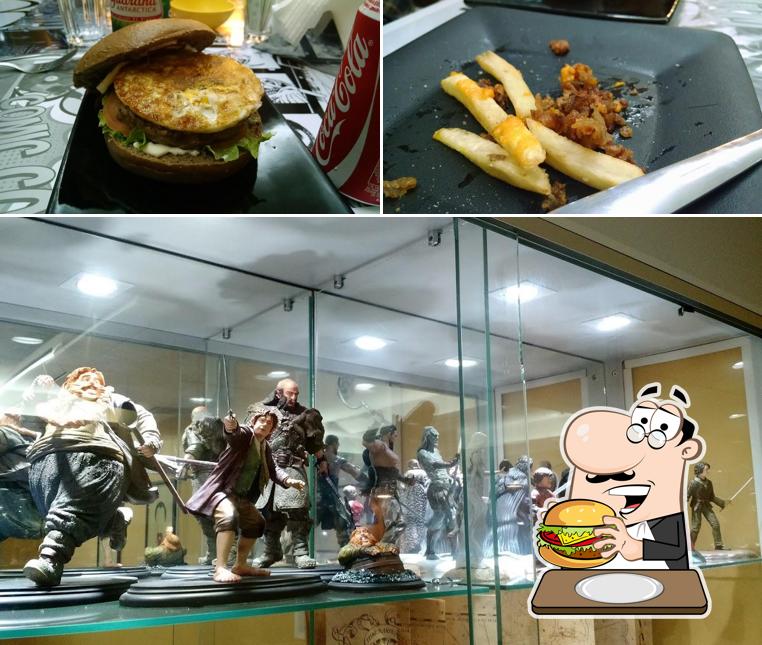 Hambúrguer em Comic.Com Hamburgueria Gourmet