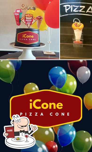 Comida em Cone Pizza