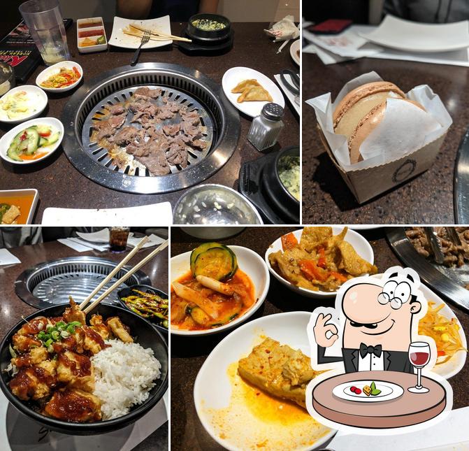 Khan Korean BBQ in El Centro Restaurant menu and reviews