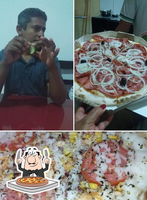 Elige una pizza en Pizzaria Bella Pizza