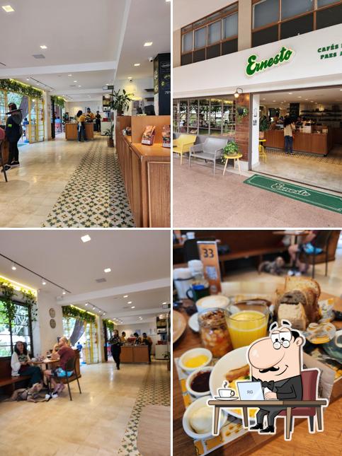 Veja imagens do interior do Ernesto Cafés Especiais