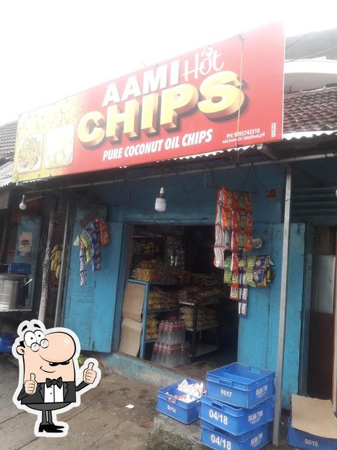 Look at this pic of Aami Hot Chips & Bakery