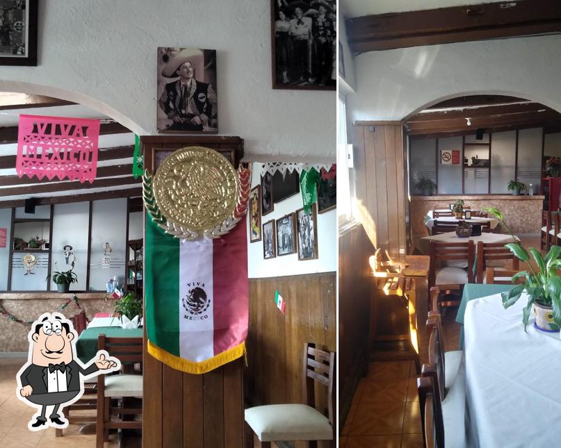 El interior de Restaurante Rancho Seco