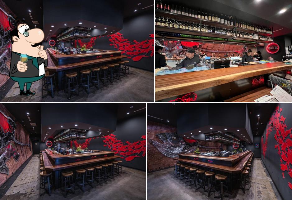 Seaweed Handroll Bar in Glendale Restaurant menu and reviews