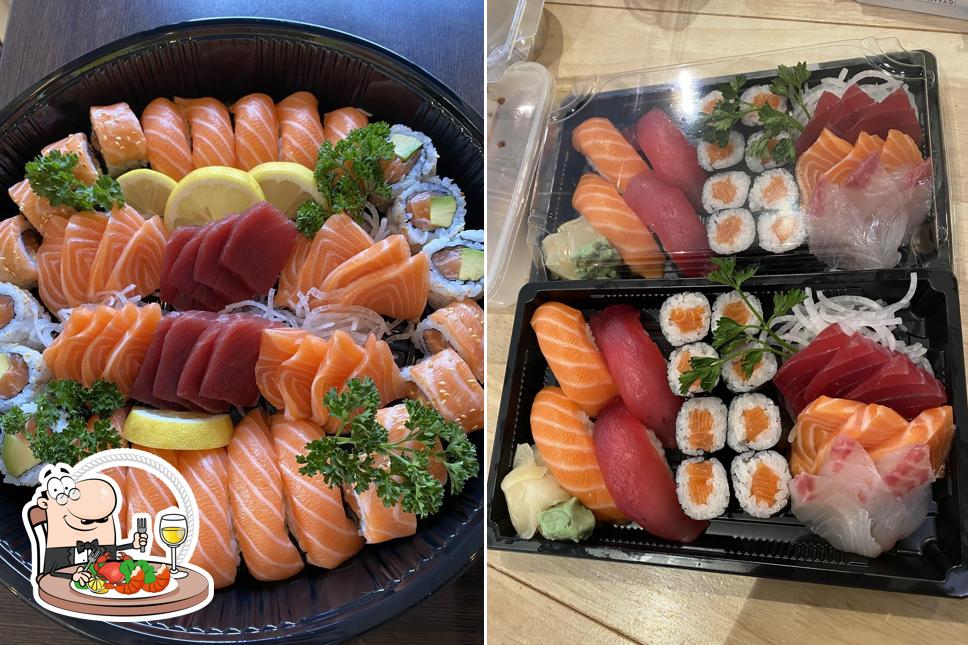 Prenez différents repas à base de fruits de mer disponibles à Dream Sushi
