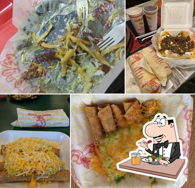 Еда в "Alberto's Mexican Food"