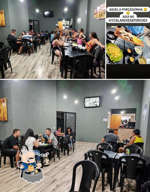 Titã lanches e porções