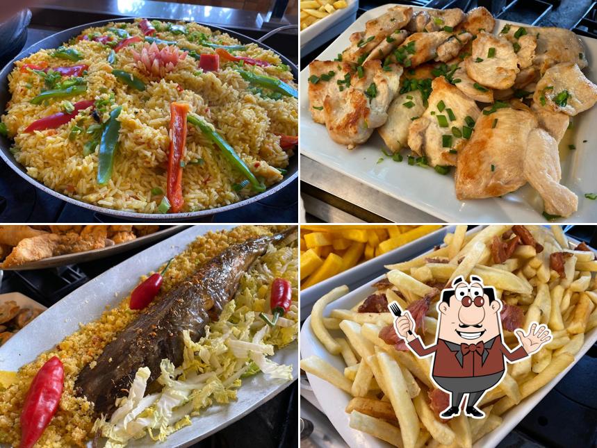 Platos en Fried Fish Vilarejo