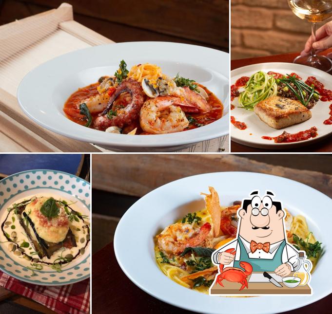Try out seafood at Heaven Cucina - Vogue Square- Gastronomia, Massas, Restaurante Italiano em Rio de Janeiro