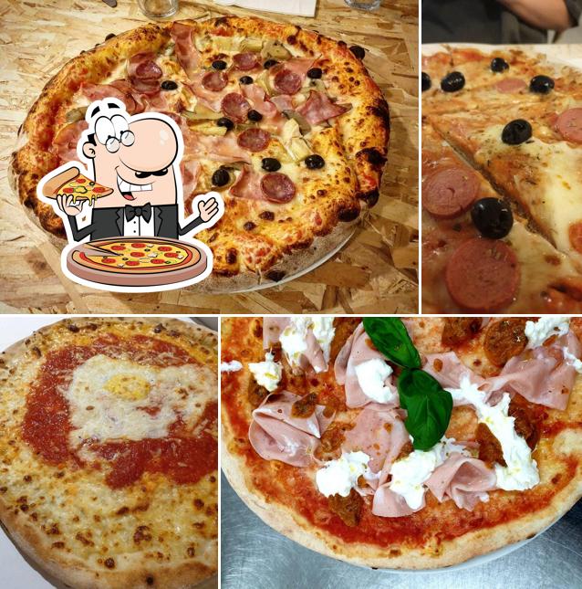 Ordina tra le molte varianti di pizza