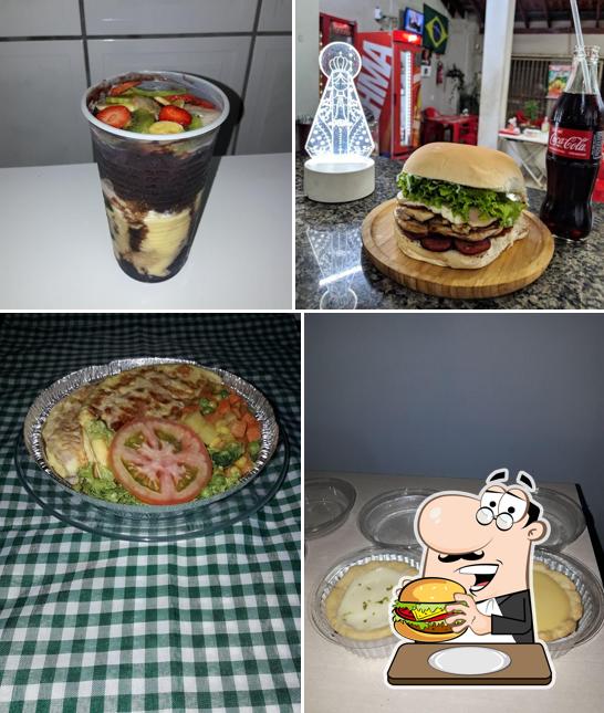 Hambúrguer em Garagem do Lanche