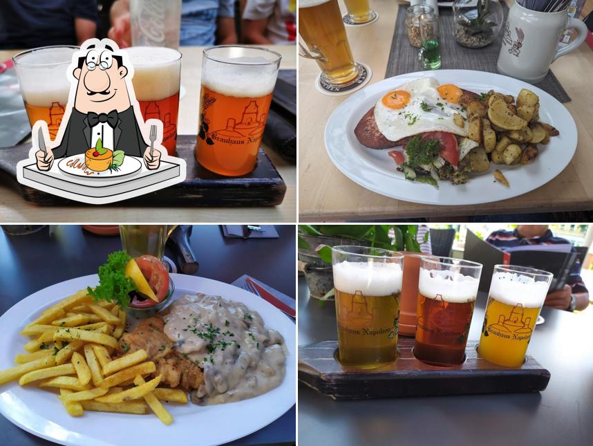 Essen im Brauhaus Napoleon