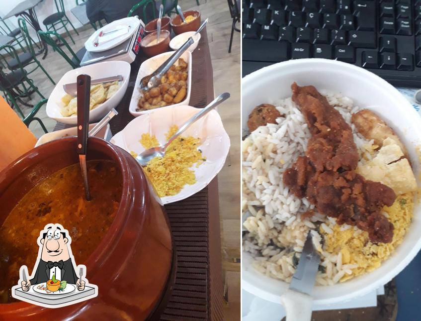 Comida em Restaurante Família Alves