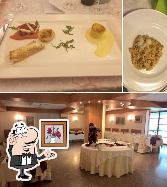 Gli interni di Trattoria Menotti