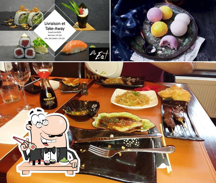 A Do Eat, vous pouvez commander des sushis