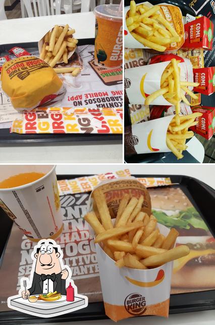 Peça fritas no Burger King