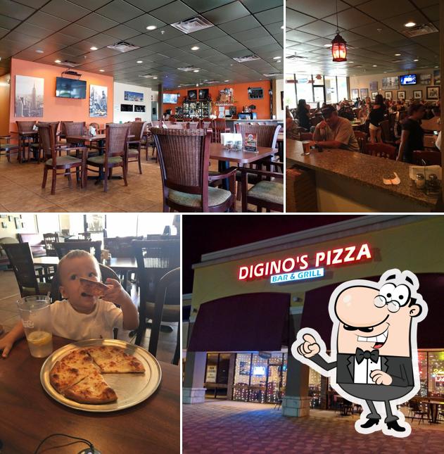 Check out how Digino's Pizza Bar & Grill looks inside