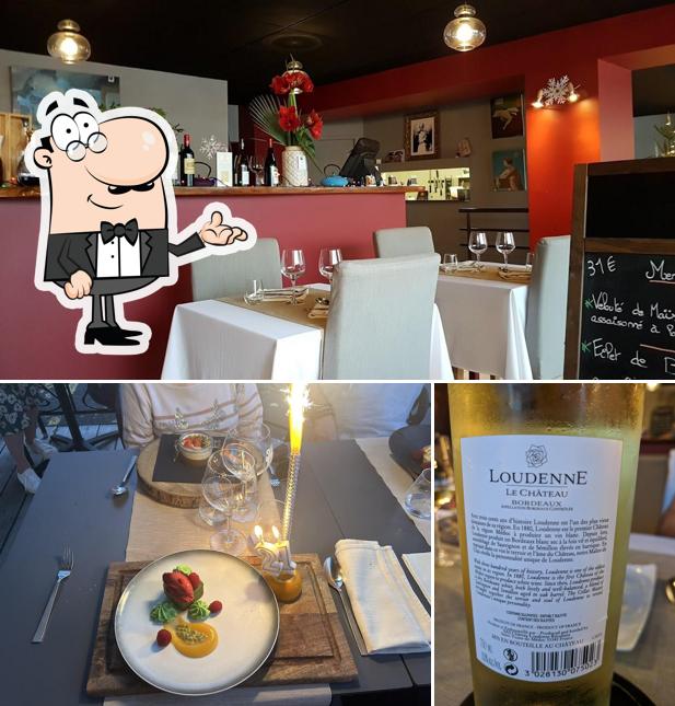 La photo de la intérieur et de l'alcool concernant Restaurant 29 Saintes