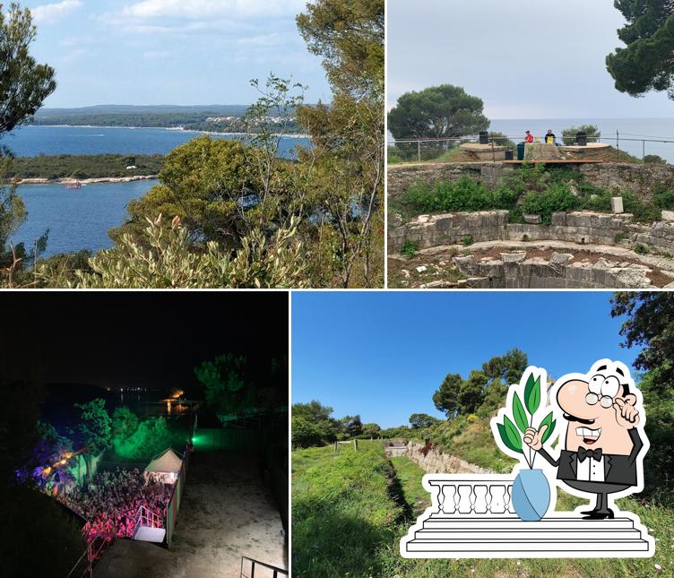 L'area esterna è una caratteristica importante di Fort Punta Christo