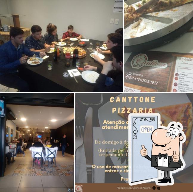 Look at this photo of Pizzaria Canttone