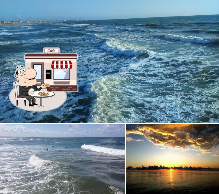 La parte esterna è una caratteristica importante di Il Pontile sul Mare Food & Drink