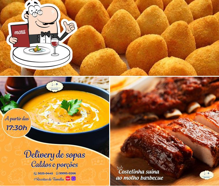 Comida em Cantinaria Gourmet