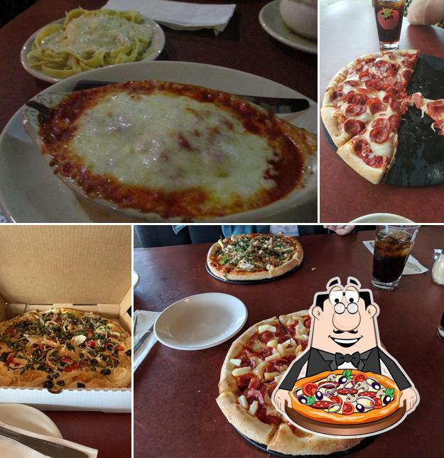 Elige una pizza en Casa Mia Kennewick Italian Restaurant