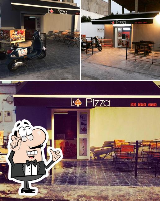 L'intérieur de L 'As Pizza & Co